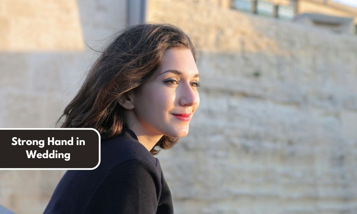 Strong Hand in Wedding